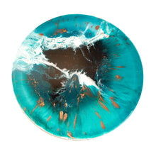 Load image into Gallery viewer, Funky Bitz | Resin Wall Art | Into The Blue hero image