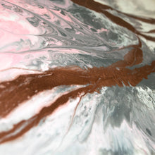 Load image into Gallery viewer, Funky Bitz | Resin Wall Art | Strawberry Milkshake Close Up 1