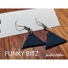 Load image into Gallery viewer, Triangle dangle earrings